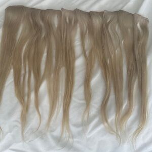 20 individual Blond, real hair tape in extension's